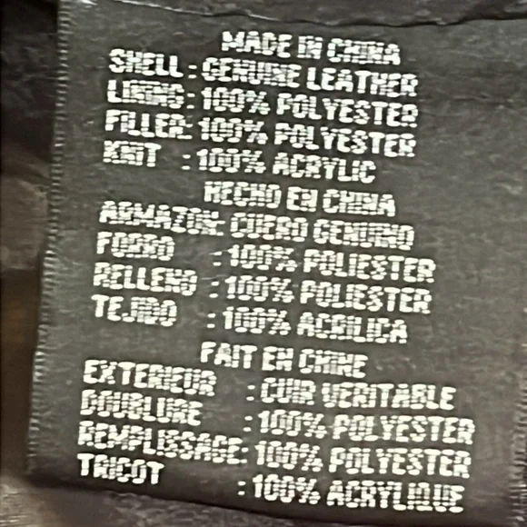 SOLD - NAPA Genuine Leather Racing Jacket - Picture 13 of 16